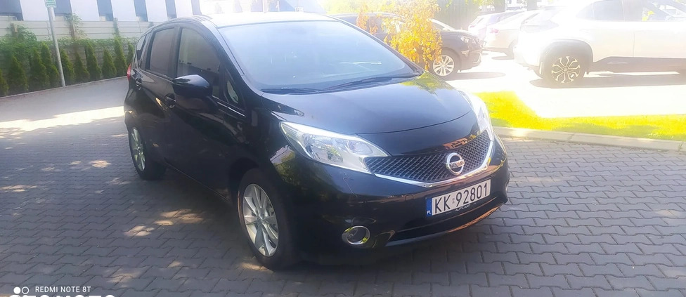 Nissan Note cena 33900 przebieg: 114000, rok produkcji 2014 z Kraków małe 781